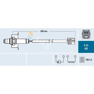 Lambda sonda FAE 75622