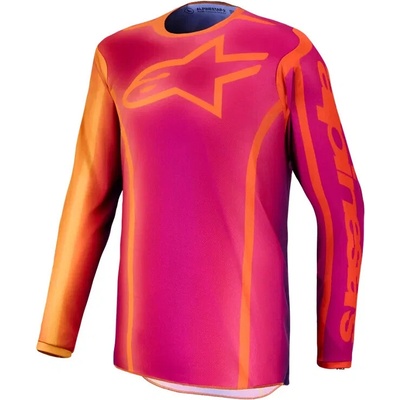 Alpinestars Fluid Kepler tmavo fialová/oranžová
