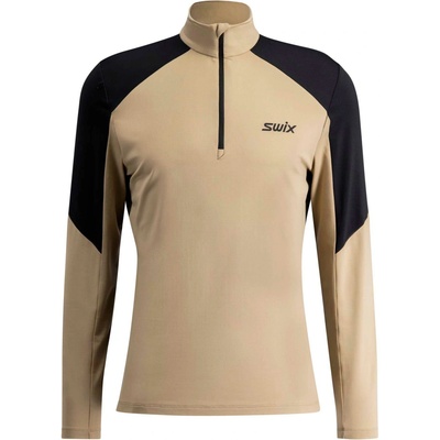 Swix Infinity Light Half Zip M béžová čierna
