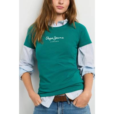 Pepe Jeans tričko New Virginia SS N zelená