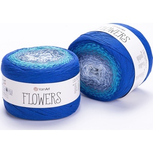 YARNART Flowers 299 Плетива прежда (Flowers 299)