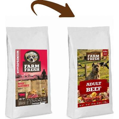 Topstein Farm Fresh Adult Beef & Rice 15 kg