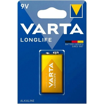 VARTA Батерия алкална Varta Longlife, 6LR61, 9V, 1бр. в опаковка