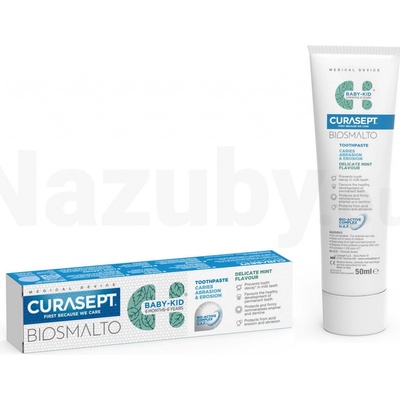 Curasept Biosmalto Baby-Kid Mint detská 50 ml