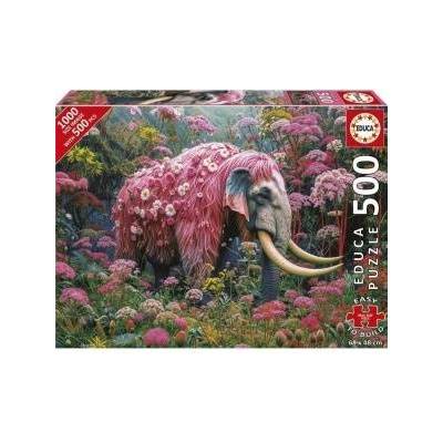 Educa Пъзел Educa Elefante Florido 500 Части