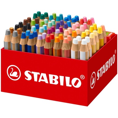 Stabilo woody 3 in 1 880 76 01 box 76 ks se 4 ořezávátky