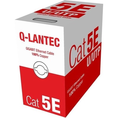 Q-Lan TEC KIU5OUTS305Q Cat5e U/UTP (UTP), 305m, černý