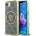 GUESS IML Metal Glitter 4G Circle Triangle MagSafe калъф за iPhone 16e - кафяв (3666339454104)