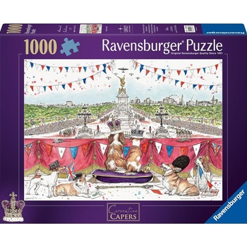 Ravensburger Пъзел Ravensburger от 1000 части - Капризите на Короната (12000986)