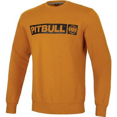 PitBull West Coast mikina HILLTOP Terry medově žlutá