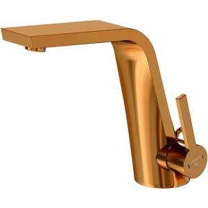 Steinberg 260 - Смесител за умивалник със сифон, розово злато 260 1000 1 RG (260 1000 1 RG)