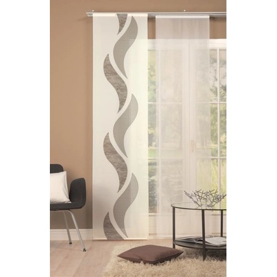 Home Wohnideen japonská stena 87872 WELLE 0840 hneda 245x60 cm (v x s)
