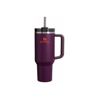 STANLEY Quencher H2.0 Flowstate Drinking Bottle with Straw 1.18L - Thermo Mug Cools for 11 Hours - 48 Hours Ice Cold - Dishwasher Safe - Thermos Bottle BPA Free - Stainless Steel Drinking Cup - Plum - 100000144043