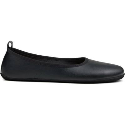 Ahinsa shoes úzké barefoot balerínky Ananda černé