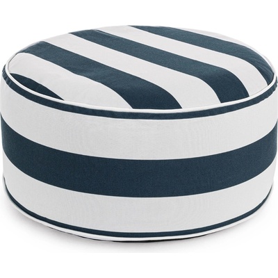 Bizzotto Надуваем пуф STRIPES 53x23 cm. бяло/синьо (0806759)
