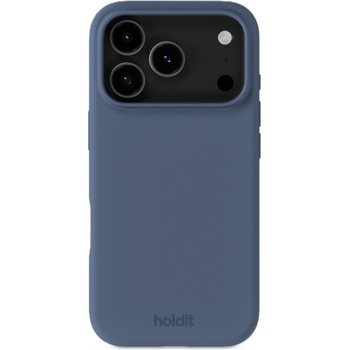 Holdit Гръб Holdit Silicone за iPhone 17 Pro - Pacific Blue