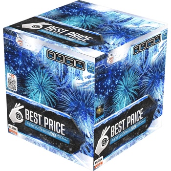 Kompaktný ohňostroj 36 rán 30 mm Best Price Frozen