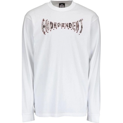 Independent tričko Genuine Parts L/S T-Shirt White