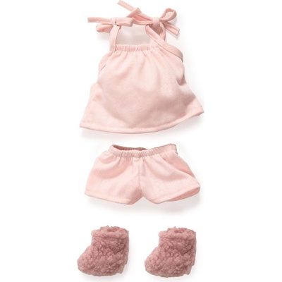 Lovely Pomea nočný outfit s papučkami pre bábiky
