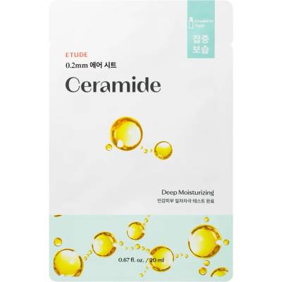 Etude 0.2 Therapy Air Mask Ceramide - Хидратираща лист-маска с керамиди 1бр. /20мл
