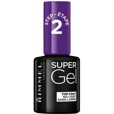Rimmel Super Gel Top Coat Závěrečný lak 12 ml