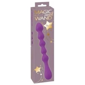 Boss of Toys You2Toys Magic Anal Wand No. 1 Silicone Intimate Bead System Purple 27cm
