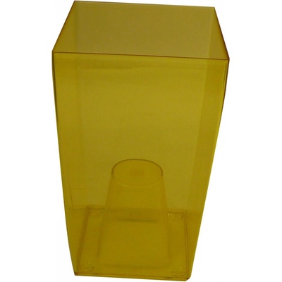 PROSPERPLAST COUBI na orchidey 12 cm bielý transparentná DUW120P