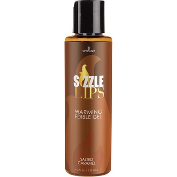 ostatní Sensuva Sizzle Lips Загряващ гел Солен карамел 125 мл