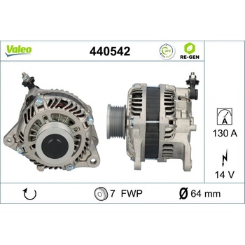 Alternátor VALEO 440542