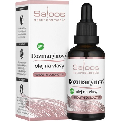 Saloos Bio Rozmarýnový olej na vlasy 50 ml