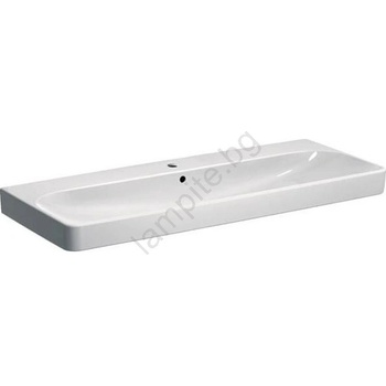 Geberit 500.226. 01.1 - Стенна мивка Smyle Square 120x48 см керамика/бяла (GB0124)