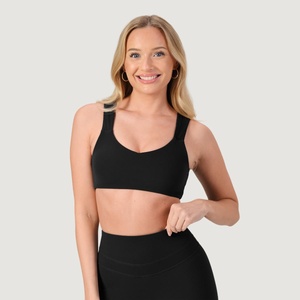 GymBeam Спортен сутиен NEO Black M