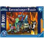 Ravensburger Пъзел Ravensburger от 100 XXL части - Дракони: Деветте царства (13379) - ozone