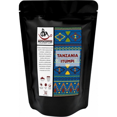 BotaCoffee Tanzania AB Itumpi Washed 1500 - 1700 m.n.m. Velmi hrubě mletá 250 g