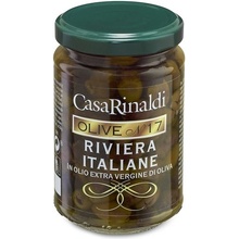 Casa Rinaldi Černé ligurské olivy 290 g