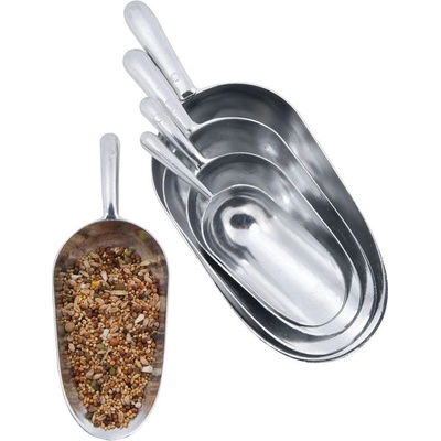 OLBA Hliníková lopatka na krmivo 600 ml