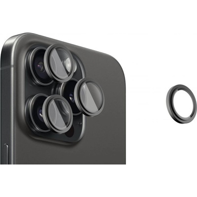 Evelatus Протектор за камера iPhone 16 Pro/iPhone 16 Pro Max EVELATUS Black