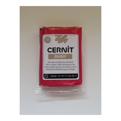 Cernit shiny červená 56 g 400