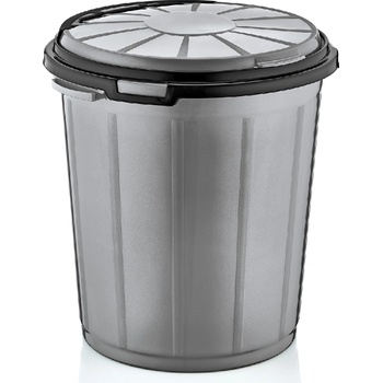 Image 1 of Dünya Plastik DUNYA-Кош за смет 35lt. СИВ (02007) (0151320)