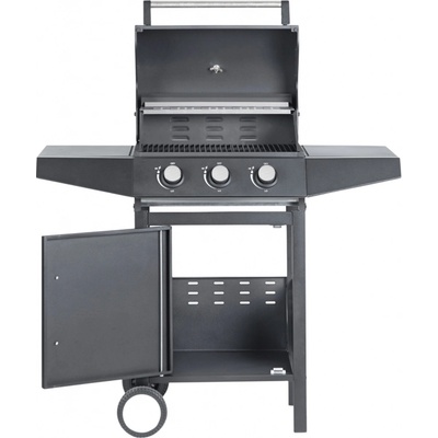Garden Line GRILL s 2 hořáky černý
