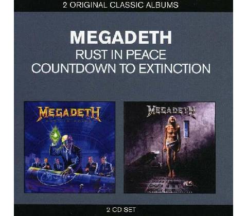 MEGADETH: CL.A:COUNTDOWN/RUST IN PEA CD