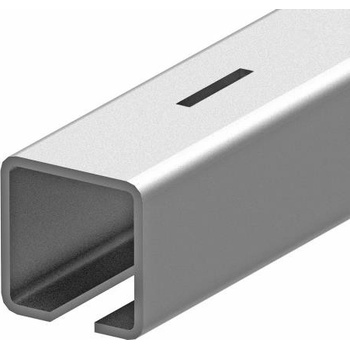 EKOfence Profil vodiaci s otvormi Zn, 78x78x3,5mm, L7m 15899