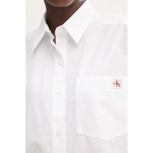 Calvin Klein риза дамска от памук (LV047F148G) - answear - 101,68 лв