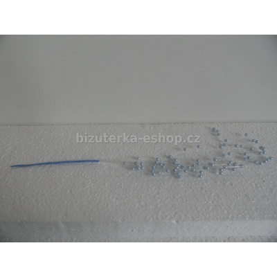 bizuterka-eshop.cz Perličky na silonu modré BZ-04387