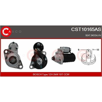 Startér CASCO CST10165AS