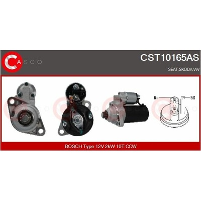 Startér CASCO CST10165AS