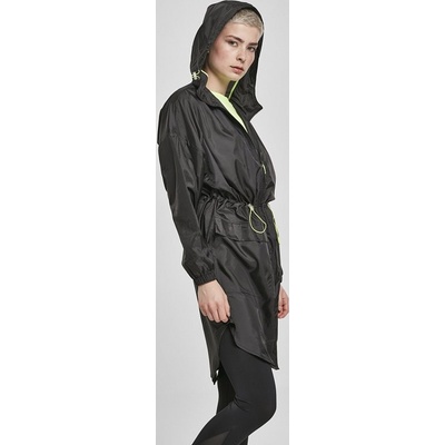 Urban Classics Transparent Light Parka black electriclime TB3422