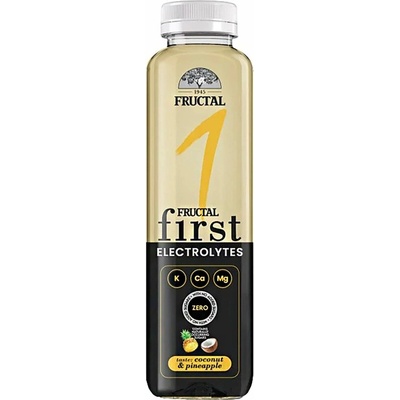 Fructal First Kokos a ananas s vitamíny a minerály funkční voda 0,5 l