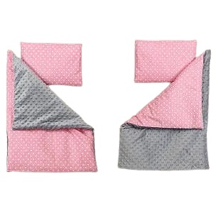  Бебешки спален комплект Minky 4 части 70 х 50 см 64236-D8