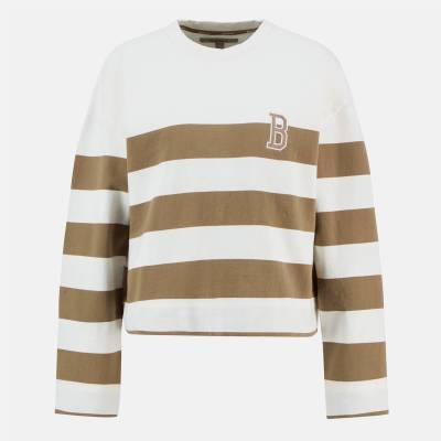 Barbour Блуза Barbour Women's Faye Relaxed Fit Crew Sweatshirt - Brown Stripe